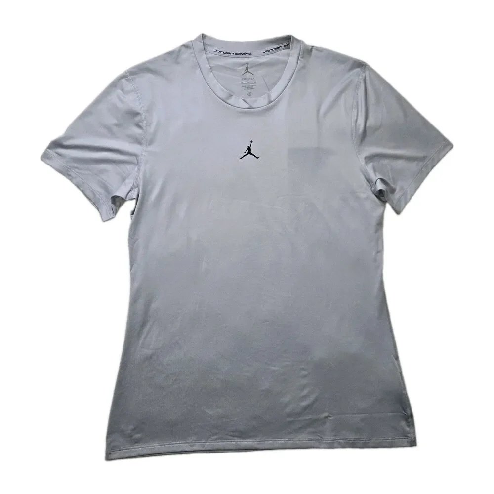 Mens Jordan Sport Performance DriFit T Shirt XL Gray Jumpman New